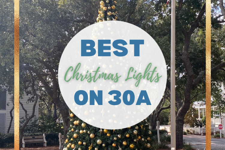 The BEST Holiday Light Displays on Highway 30A and the Surrounding